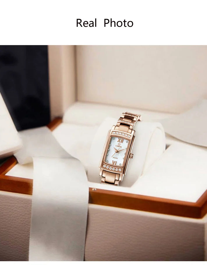 Switzerland Luxury Brand LOBINNI Ultra-thin Japan Quartz Women‘s Watches Fashion Diamond Relogio Feminino Waterproof Clock L8014