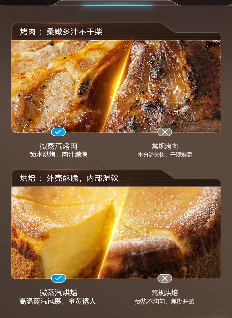 Large Capacity Air Fryer for Household Use Modern Kitchen Appliance Electric Cooking Machine with No Flip Visual Feature