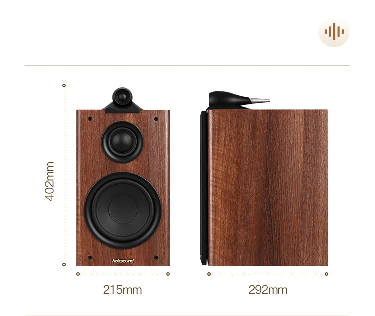 6.5 Inch Passive Speaker 3-Way Wooden Speakers 120W Monitor Audio 6ohm Loudspeakers HiFi Sound Box Audios For Home theater DJ