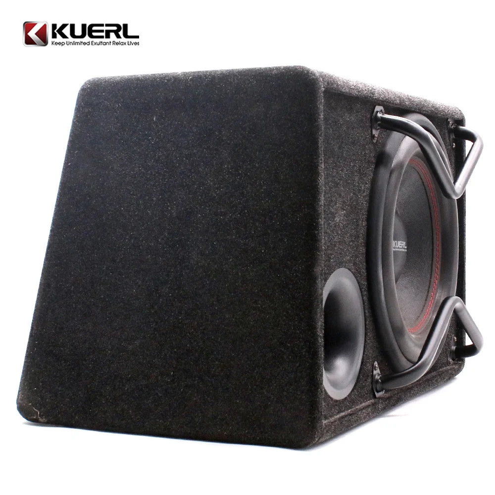 Car Subwoofer Audio Amplifier Vehicle Under Seat Passive Subwoofer 12 Inch 2600W