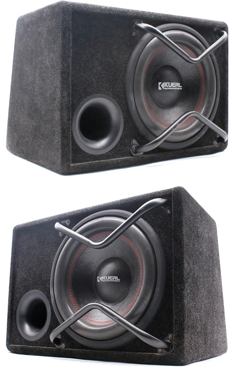 Car Subwoofer Audio Amplifier Vehicle Under Seat Passive Subwoofer 12 Inch 2600W