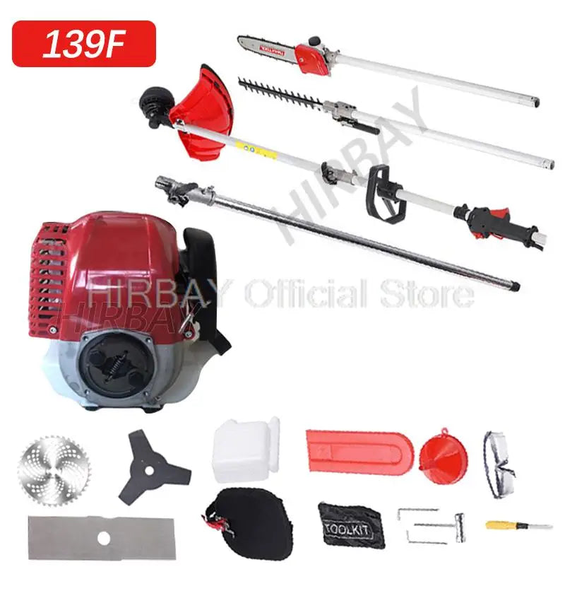 Multi Function Garden Tool With Pole Saw And High Limb Hedge Trimmer Capabilities Professional Pruning And Cutting Machine