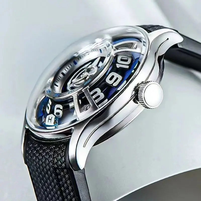 OBLVLO men's mechanical watches, automatic winding mechanical watches, novel and creative men's watches, men's timepieces, uniqu