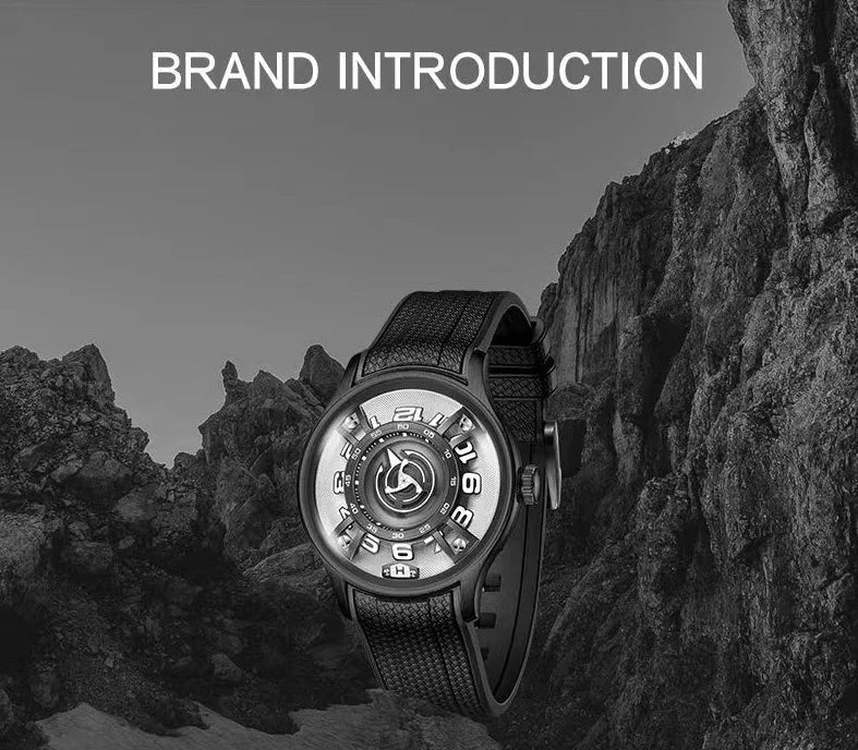 OBLVLO men's mechanical watches, automatic winding mechanical watches, novel and creative men's watches, men's timepieces, uniqu