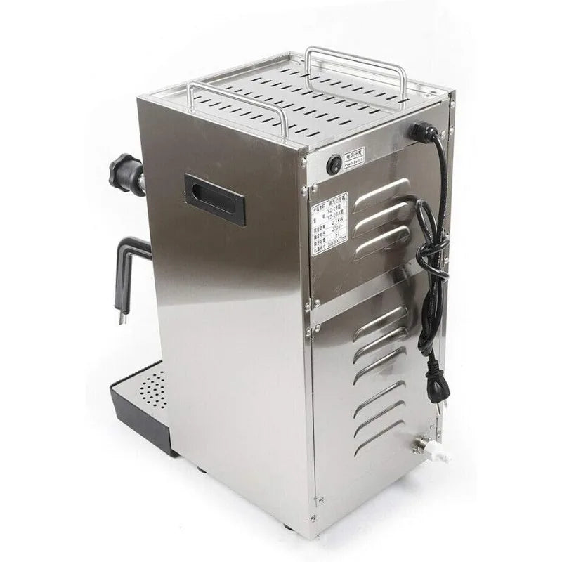 Commercial Multifunctional Milk Frother,8l Automatic Steam Boiling Water Frother Stainless Steel Steam Frother